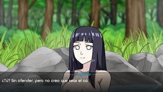 Taking a naked bath with Hinata Hyuga - Training with Hinata - Kunoichi Trainer