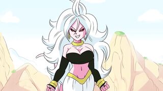 Yamcha vs Android 21 2d animation