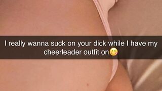 cheerleader seduces classmate on snapchat