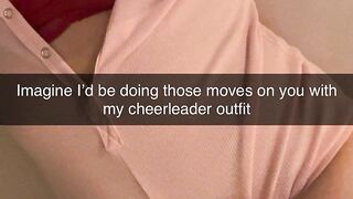 cheerleader seduces classmate on snapchat