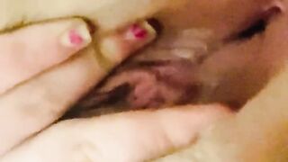 Wet pussy Masturbation