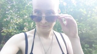 TRUE RUSSIAN BEAUTY 2: FLASHING BOOBS IN PUBLIC PARK