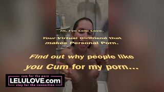 Big tits babe flashes boobs & creampie dripping pussy behind the scenes candid selfies - Lelu Love