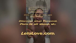 Big tits babe flashes boobs & creampie dripping pussy behind the scenes candid selfies - Lelu Love
