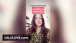 Big tits babe flashes boobs & creampie dripping pussy behind the scenes candid selfies - Lelu Love
