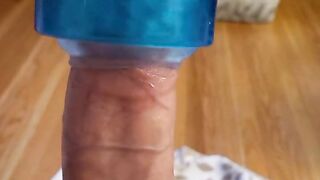 Perfect Cock Milked By AliExpress Toy