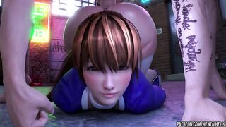 Chun-Li likes to be fucked hard in her virgin anal