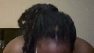BBW ebony teen oils up and teases