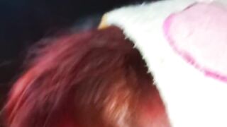 Tiger sucks her husband's perfect cock