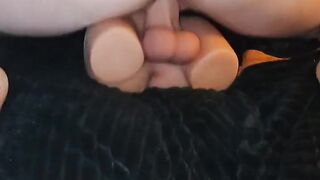 Getting my pussy dbl stuffed